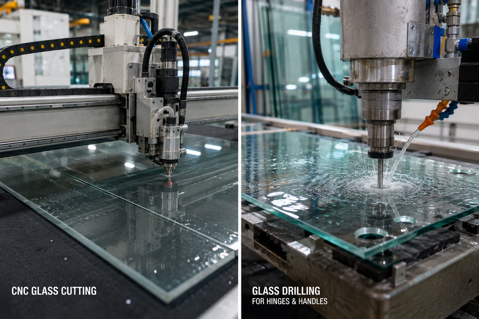 Precision glass fabrication process
